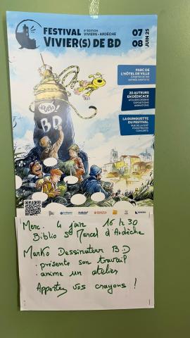 affiche festival BD
